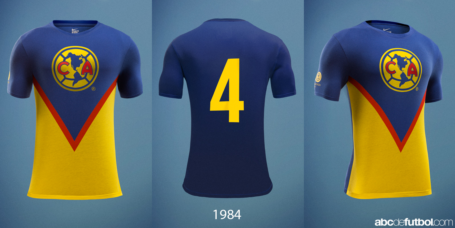 club america 80s jersey